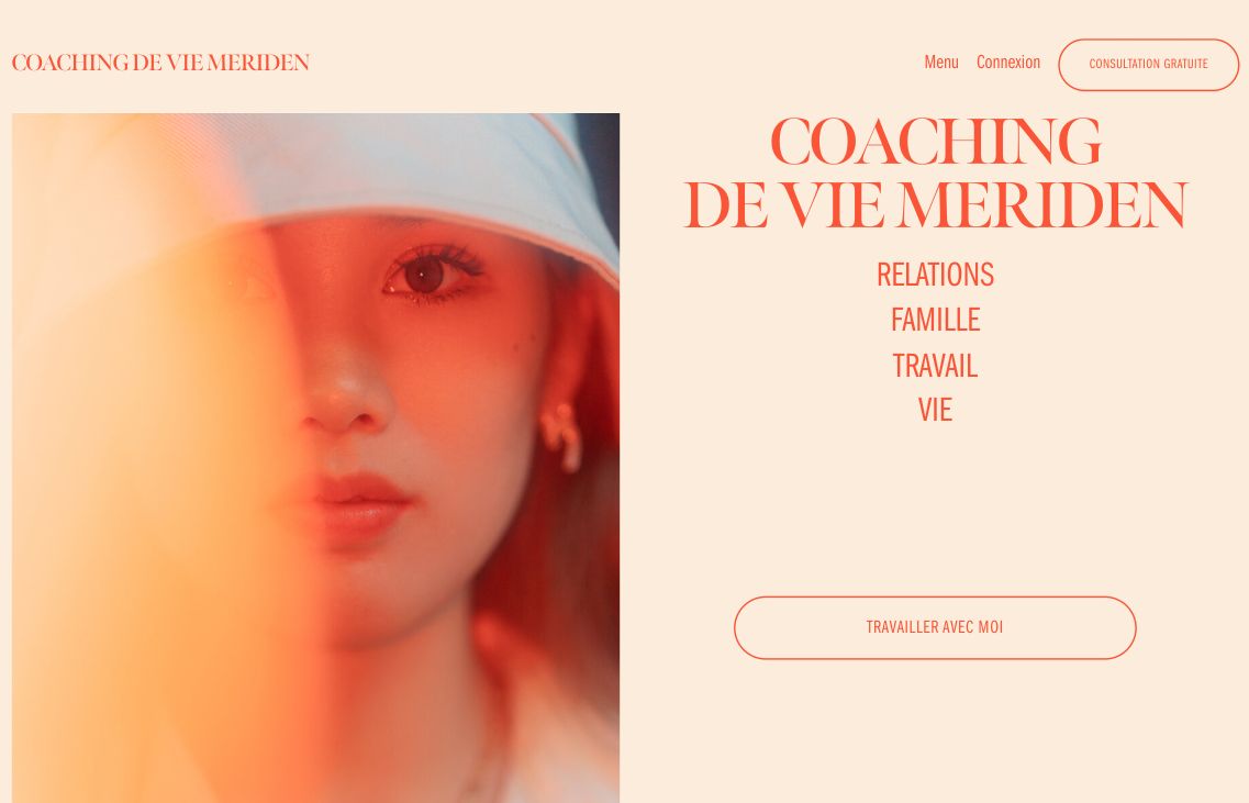 Un site vitrine pour coachs et consultants