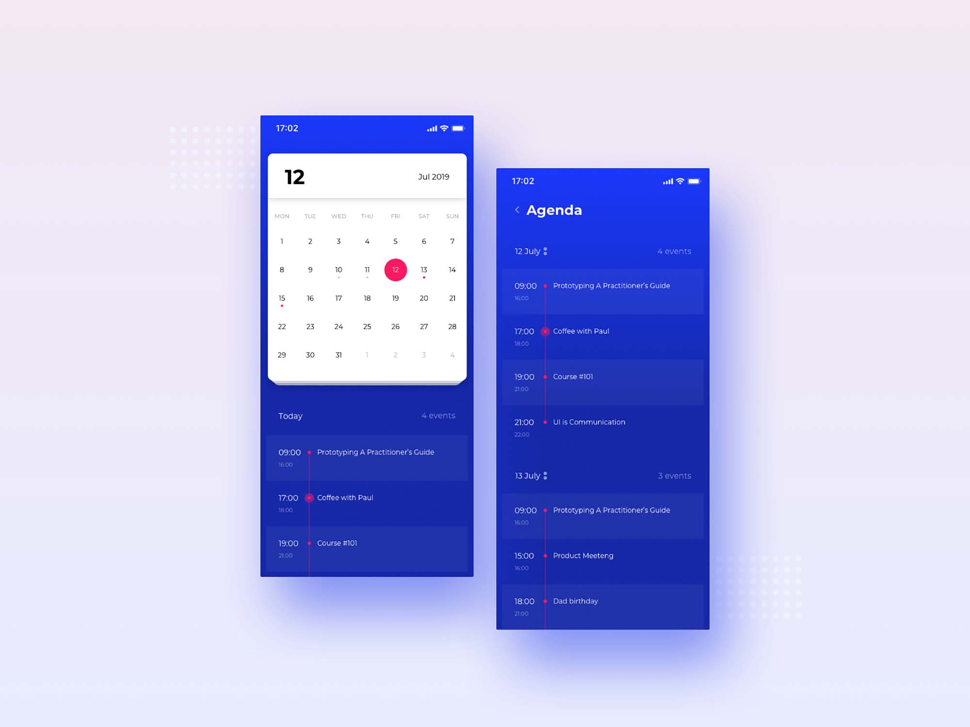 Agenda Personnel et Professionnel
